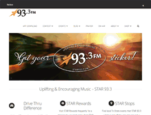 Tablet Screenshot of mystar933.com